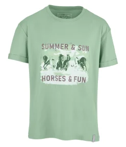 Outlet T-shirt enfant Olena Enfant T-Shirts À Manches Courtes Enfants