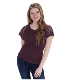 T-shirt femme Leyna Femme T-Shirts À Manches Courtes