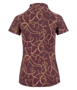 Hot T-shirt fonctionnel zippé Callie Femme T-Shirts À Manches Courtes