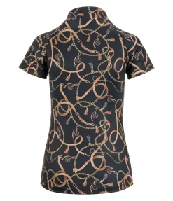 Hot T-shirt fonctionnel zippé Callie Femme T-Shirts À Manches Courtes