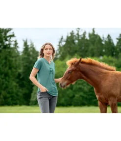 Outlet T-Shirt Georgia Femme T-Shirts À Manches Courtes