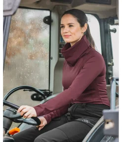 Outlet T-shirt technique à col roulé Femme T-Shirts À Manches Longues|Pulls, Cols Roulés