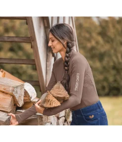 Sale T-shirt technique à manches longues Squamish Femme T-Shirts À Manches Longues