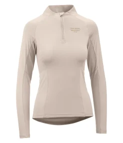Outlet T-shirt technique à manches longues zippé Sofie Femme T-Shirts À Manches Longues|Hauts D'Équitation De Concours