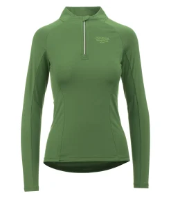 Outlet T-shirt technique à manches longues zippé Sofie Femme T-Shirts À Manches Longues|Hauts D'Équitation De Concours