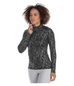 Clearance T-shirt technique à manches longues Anni Femme T-Shirts À Manches Longues