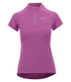 Outlet T-shirt technique à zip Lola Femme T-Shirts À Manches Courtes|Hauts D'Équitation De Concours
