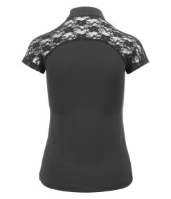 Best T-shirt technique zippé Christine Femme T-Shirts À Manches Courtes