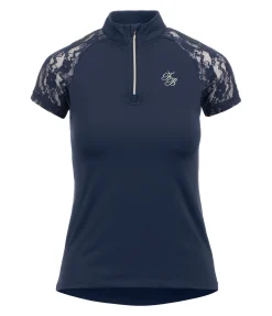 Best T-shirt technique zippé Christine Femme T-Shirts À Manches Courtes