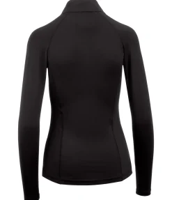 Outlet T-shirt technique zippé à manches longues Lea Femme T-Shirts À Manches Longues