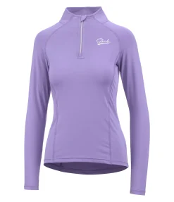 Discount T-shirt technique zippé à manches longues Lea Femme T-Shirts À Manches Longues