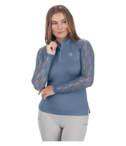 Online T-shirt technique zippé à manches longues Sanne Femme T-Shirts À Manches Longues