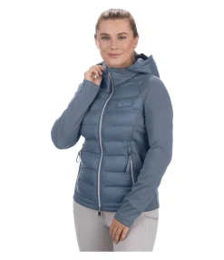 New Veste bi-matière à capuche Jolie Femme Vestes & Manteaux
