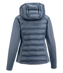 New Veste bi-matière à capuche Jolie Femme Vestes & Manteaux