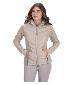 Online Veste bi-matière à capuche Elisa Femme Vestes Sweat, Vestes Polaire & Hoodies
