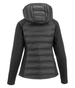 Veste bi-matière à capuche Jolie Femme Vestes & Manteaux
