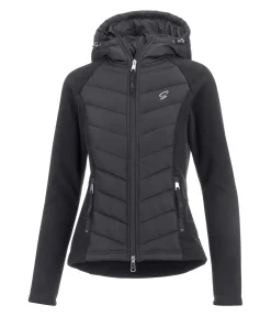 Best Veste bi-matière à capuche Elisa Femme Vestes Sweat, Vestes Polaire & Hoodies