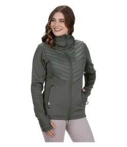 Online Veste d'équitation bi-matière à capuche Mara Femme Vestes & Manteaux