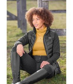 Outlet Veste d'équitation bi-matière Amelia Femme Vestes & Manteaux