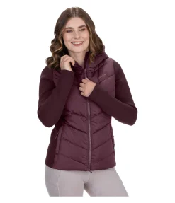 Clearance Veste d'équitation bi-matière à capuche Melli Femme Vestes & Manteaux