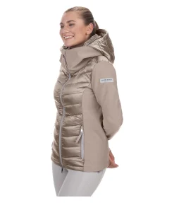 Discount Veste d'équitation bi-matière à capuche Cora Femme Vestes & Manteaux