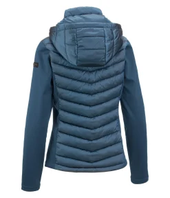 Online Veste d'équitation bi-matière à capuche Cora Femme Vestes & Manteaux
