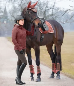 Sale Veste d'équitation bi-matière à capuche Mara Femme Vestes & Manteaux
