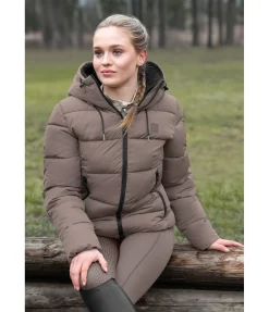Outlet Veste d'équitation matelassée à capuche Leela II Femme Vestes & Manteaux