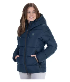 Outlet Veste d'équitation matelassée à capuche Leela II Femme Vestes & Manteaux