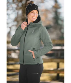 Hot Veste d'équitation softshell à capuche Lara II Femme Vestes & Manteaux