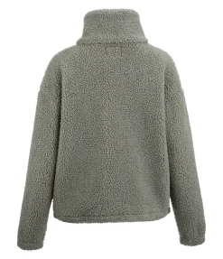 New Veste en polaire Teddy Fay Femme Vestes Sweat, Vestes Polaire & Hoodies