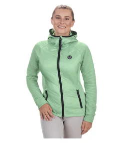 Clearance Veste stretch bi-matière à capuche Lene Femme Vestes & Manteaux